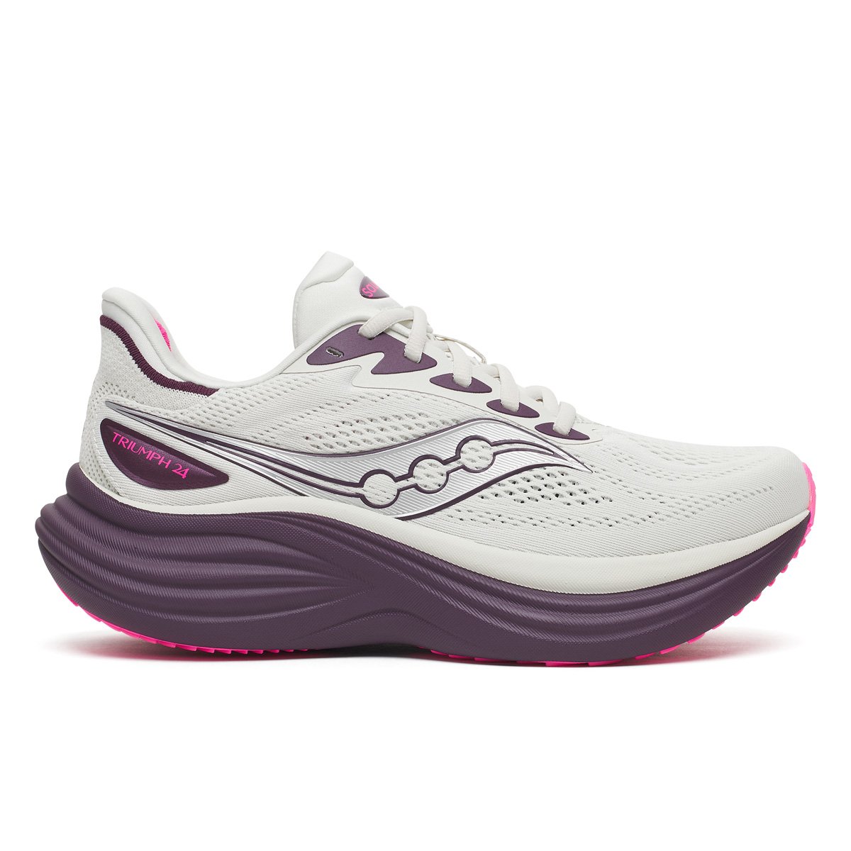 dámská obuv saucony S100999-1014 TRIUMPH 24 quartz/eggplant