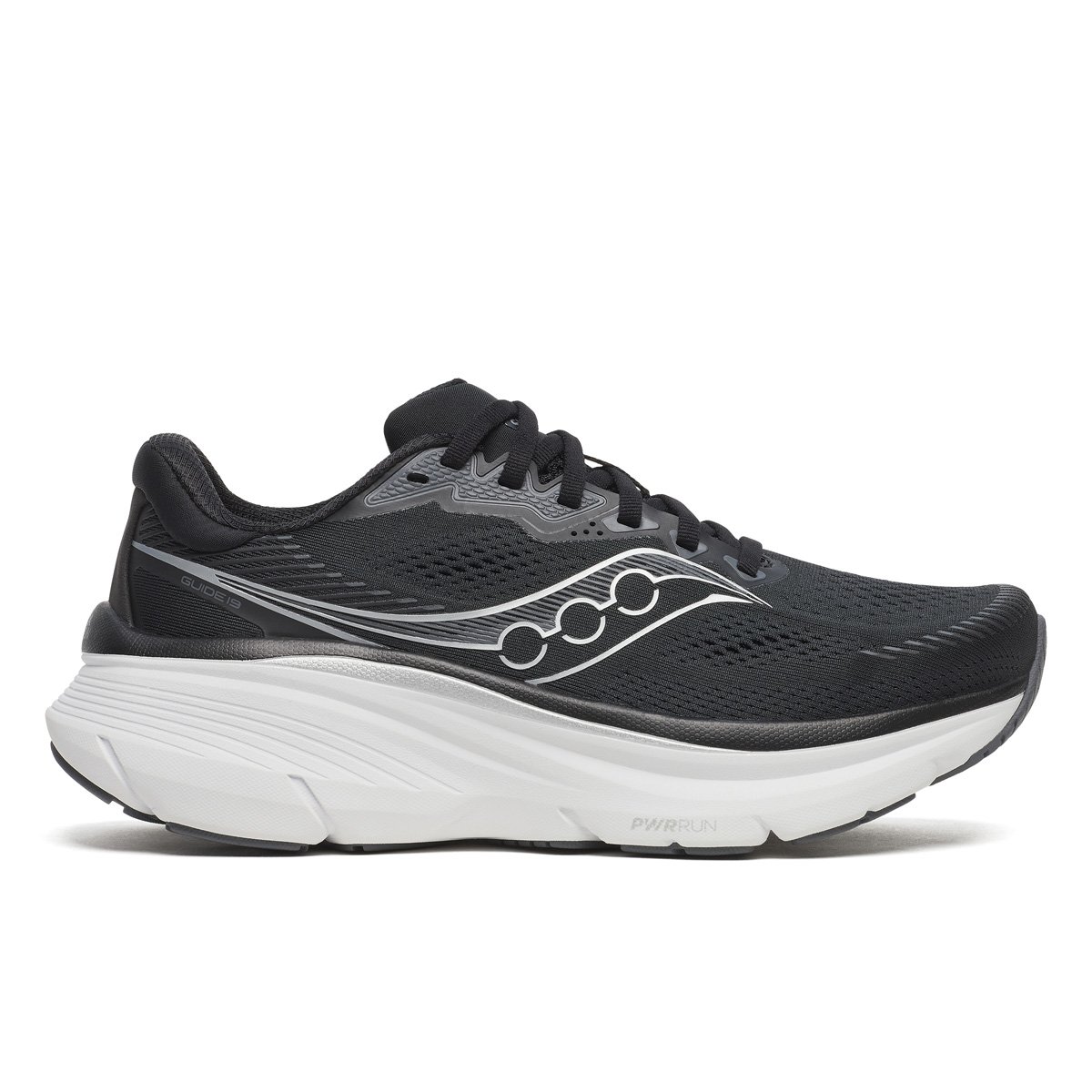 dámská obuv saucony S11059-100 GUIDE 19 black/silver WIDE