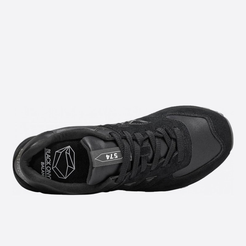 Dámské černé tenisky New Balance WL574WNV vrchní strana
