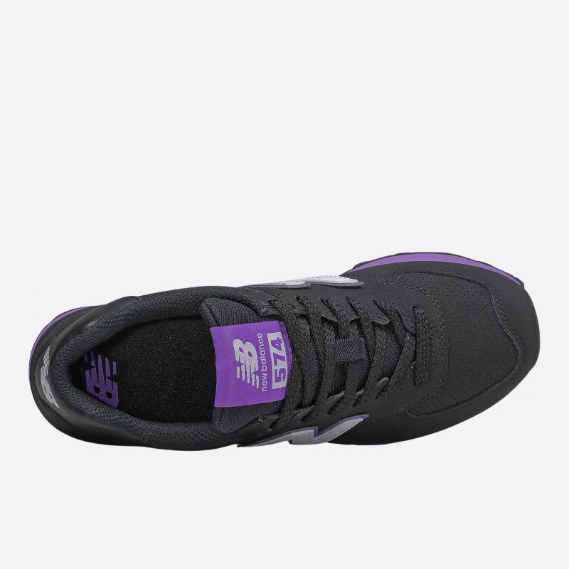 Dámské černé tenisky New Balance WL574EUA horní strana