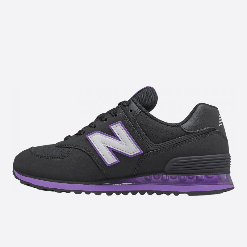 Dámské černé tenisky New Balance WL574EUA levá strana