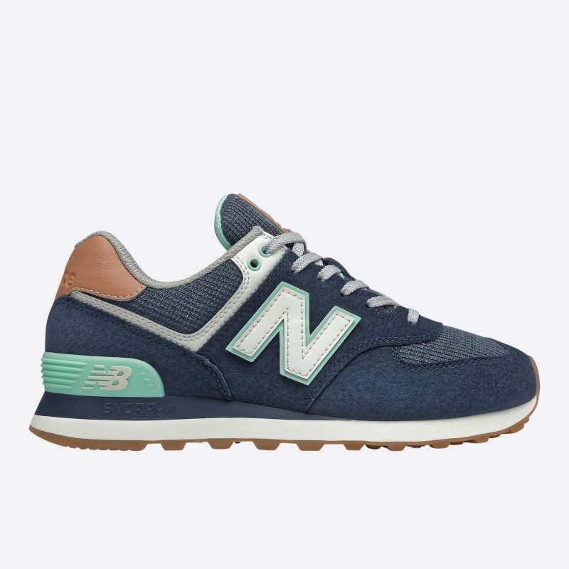Dámské modré tenisky New Balance WL574BCM pravá strana