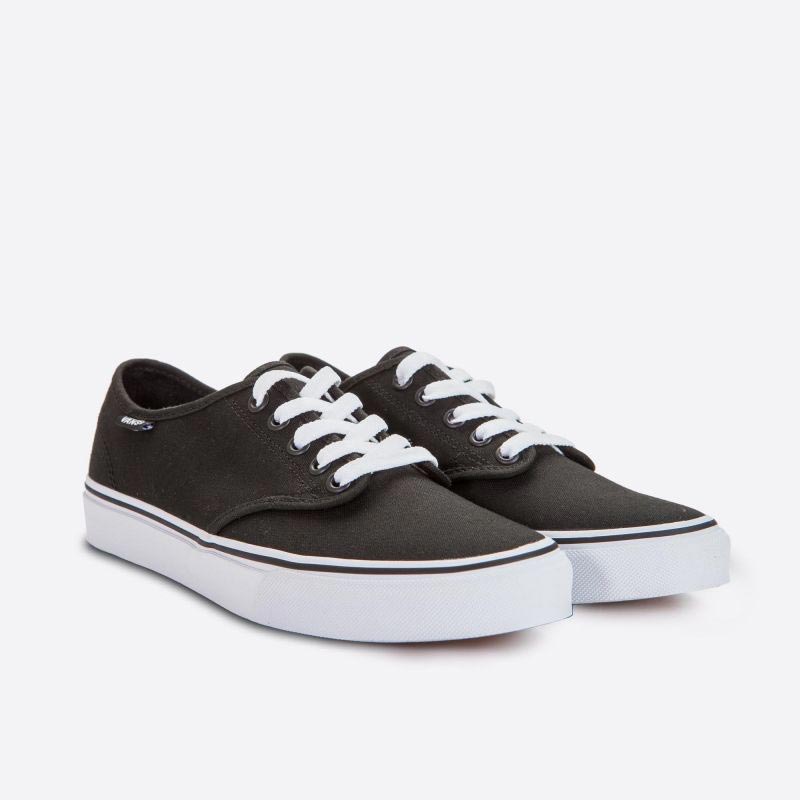 Dámské plátěné tenisky Vans Camden Stripe Canvas Black and White