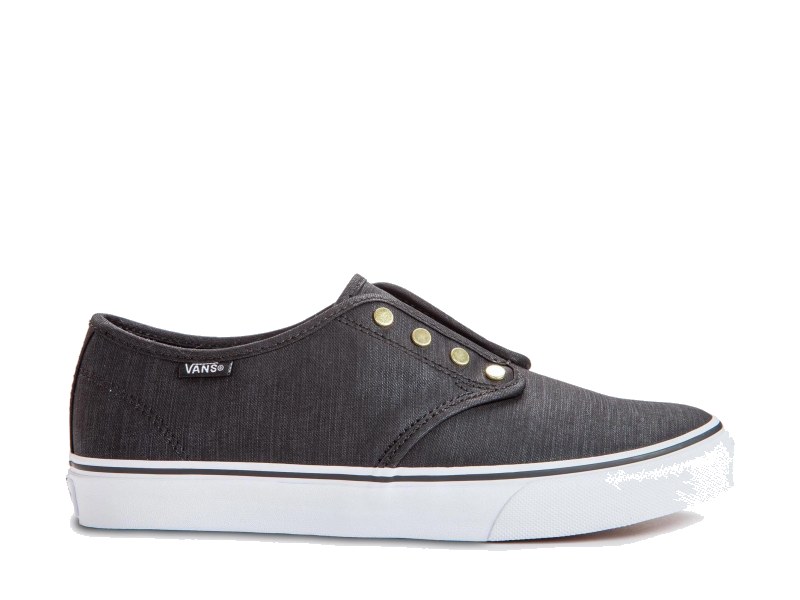 Dámske plátené tenisky Vans Camden Stud Gore Textile Black and Gold