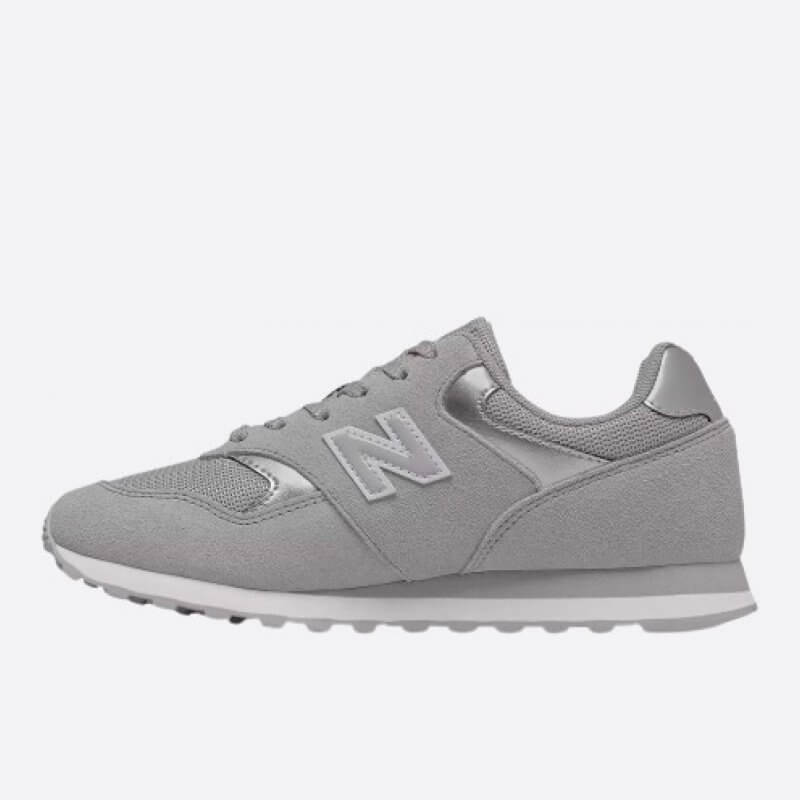 Dámské šedé tenisky New Balance WL393MET levá strana