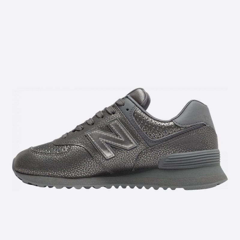 Dámské šedé tenisky New Balance WL574SOK levá strana