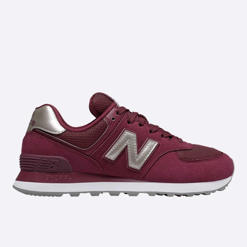 Dámské vínové tenisky New Balance WL574WNL