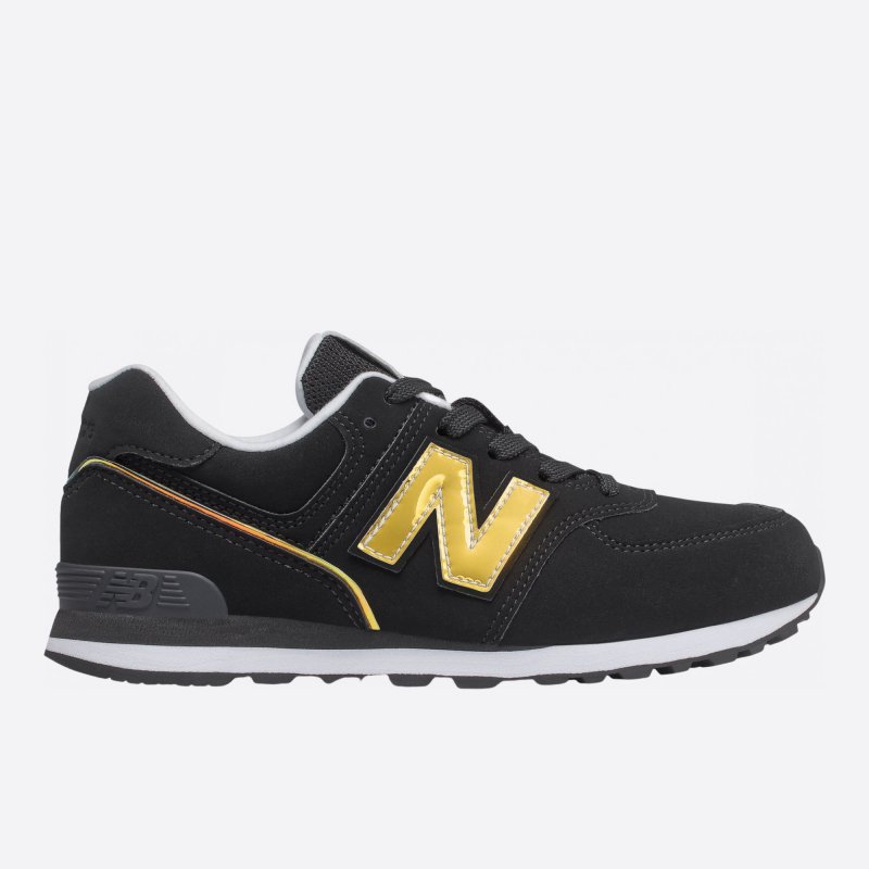 Dětské černé tenisky New Balance GC574MTK