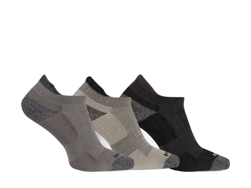 Merrell Ponožky Mea33506T3B2 Charh Wool Everyday Tab (3 Packs) Charcoal Heather