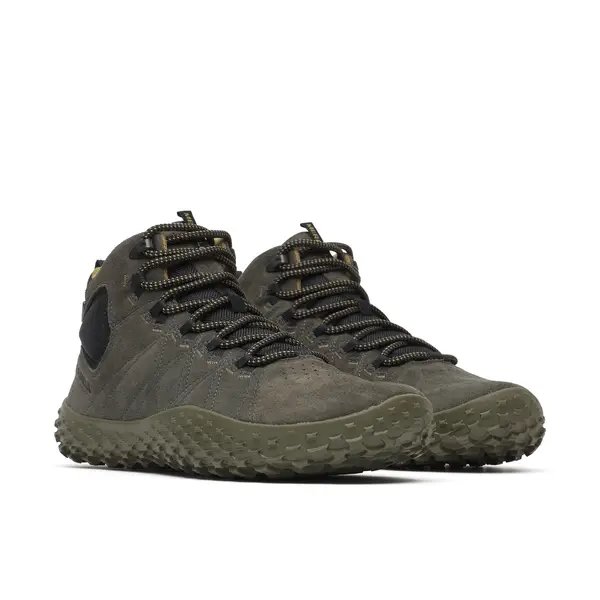 Pánské barefoot trekové boty Merrell Wrapt Mid WP beluga
