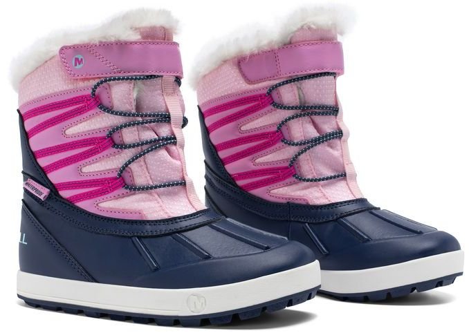 obuv merrell MK168434 SNOW BANK 5.0 WP navy/pink