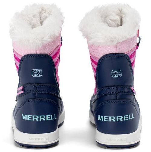 obuv merrell MK168434 SNOW BANK 5.0 WP navy/pink