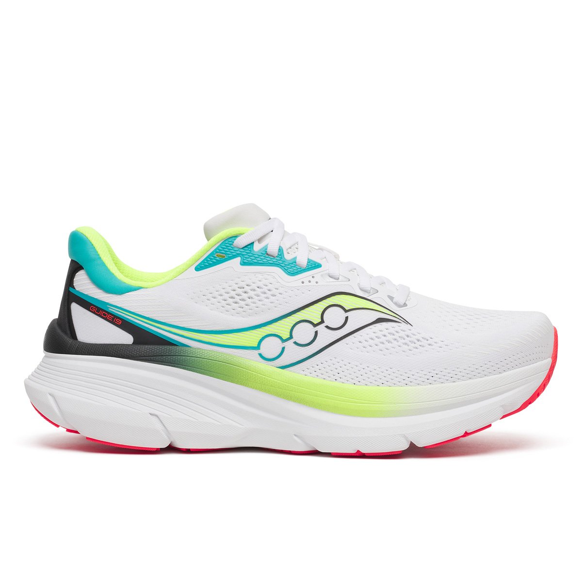 pánská obuv saucony S101408-1035 GUIDE 19 white/citron