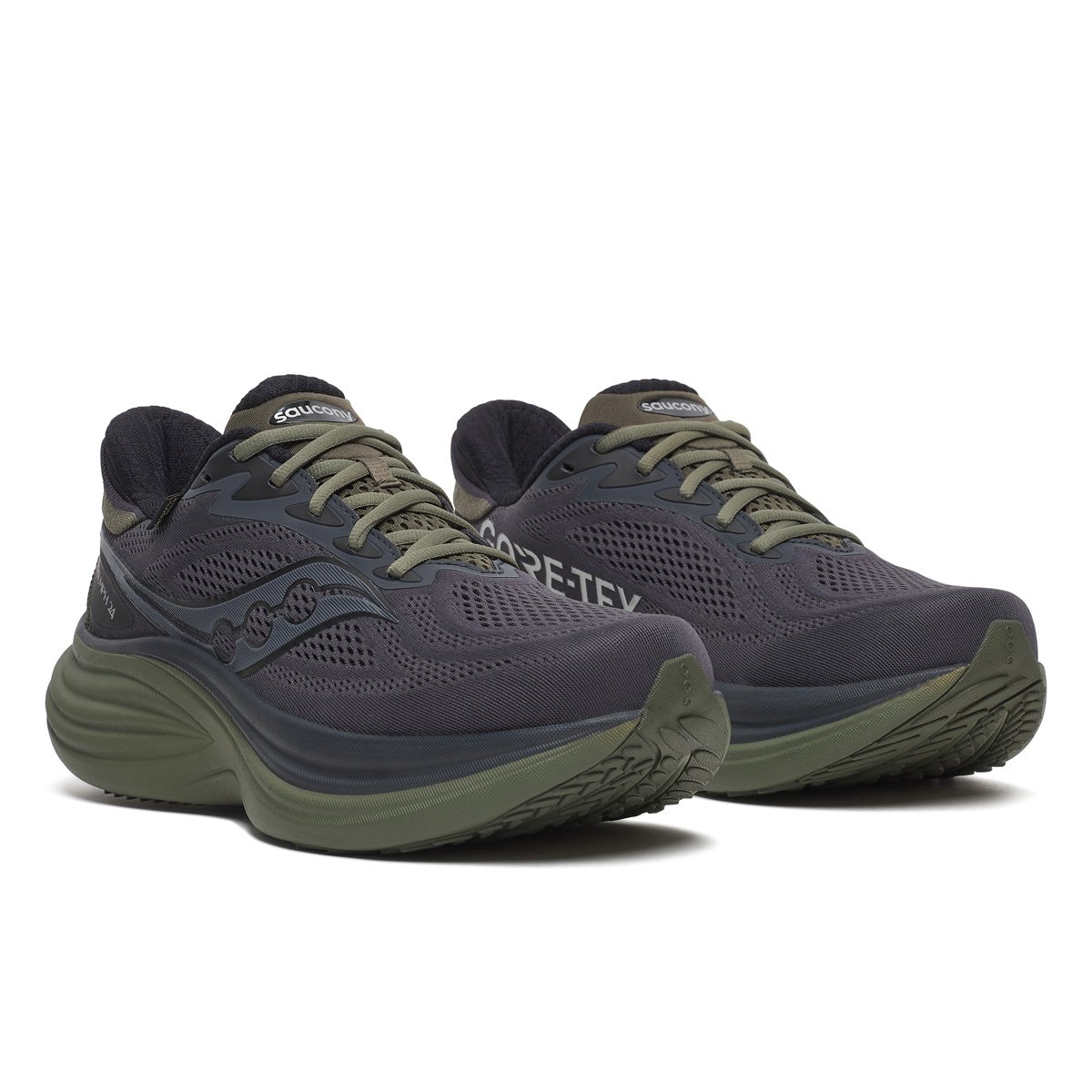 pánská obuv saucony S101651-1001 TRIUMPH 24 GTX ebony/fatigue
