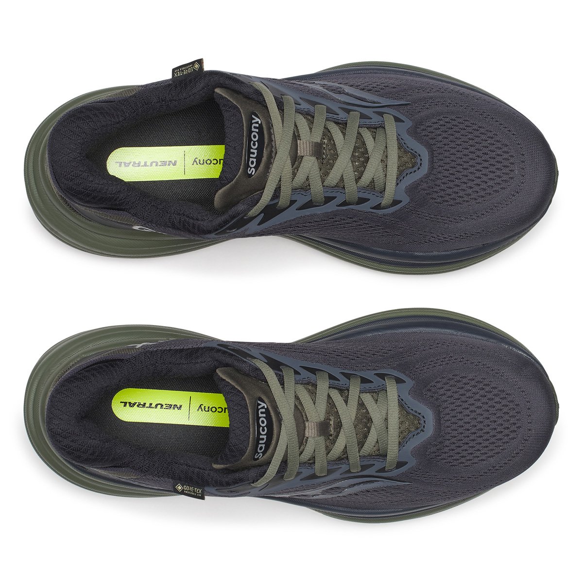 pánská obuv saucony S101651-1001 TRIUMPH 24 GTX ebony/fatigue