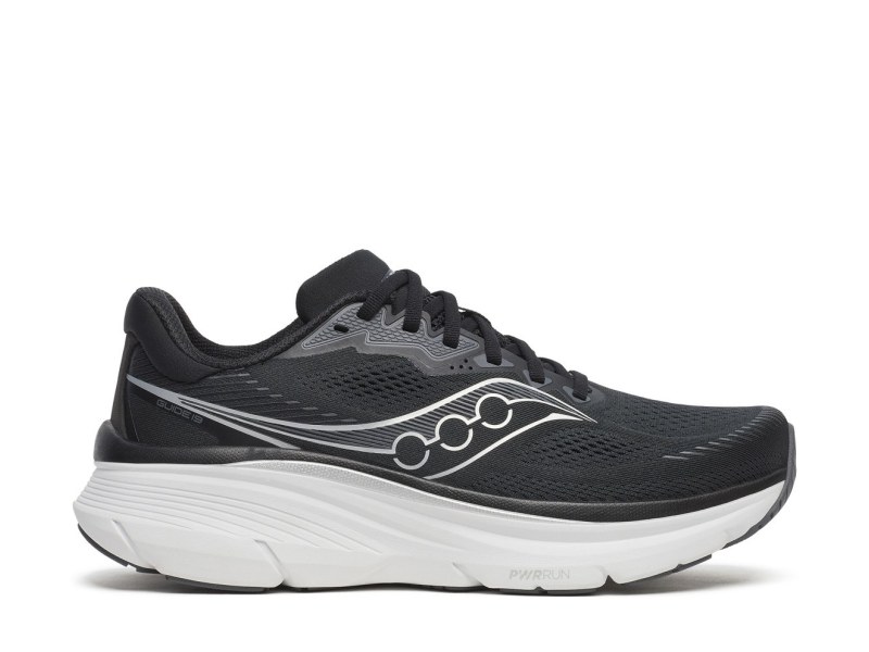 pánská obuv saucony S21059-100 GUIDE 19 black/silver WIDE