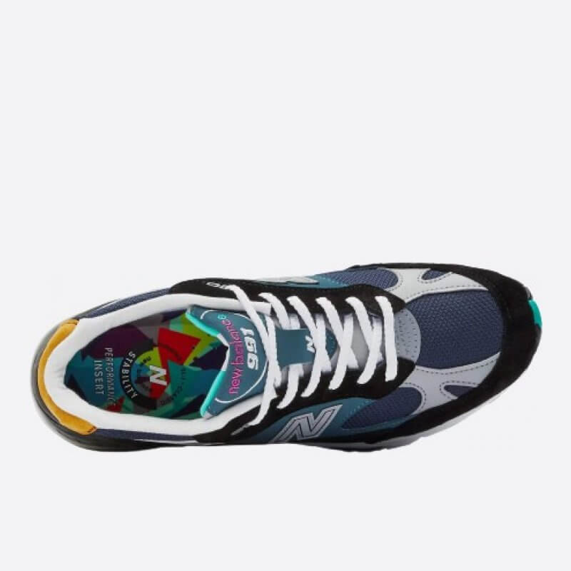 Pánské černé tenisky New Balance M991MM horní strana
