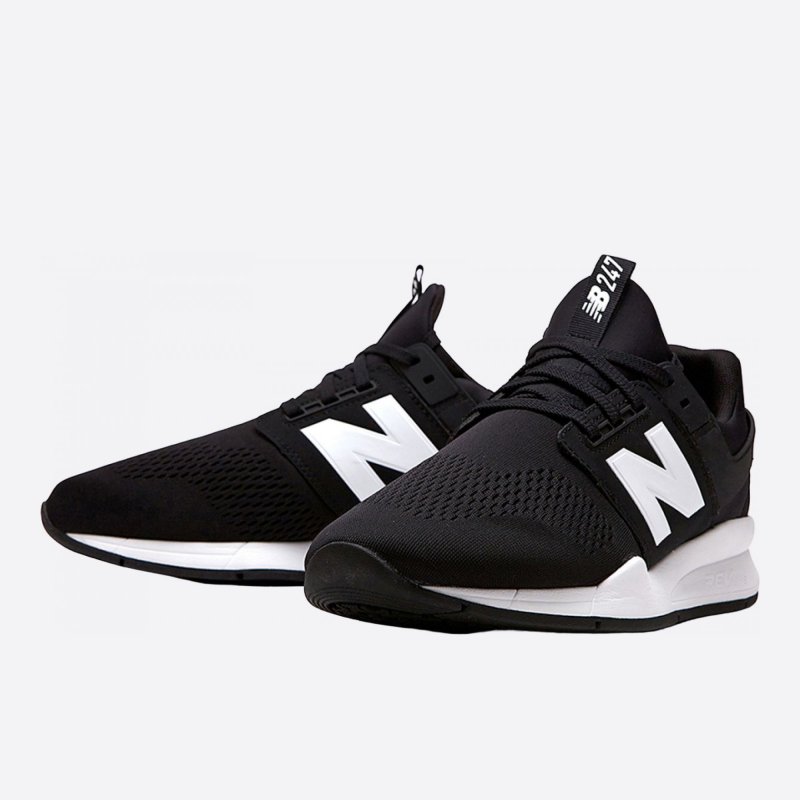 Pánské černobílé tenisky New Balance MS247EB přední strana