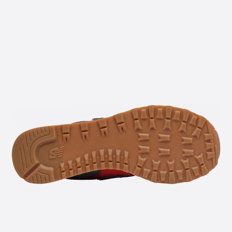 Pánské červené tenisky New Balance ML574SKD podrážka
