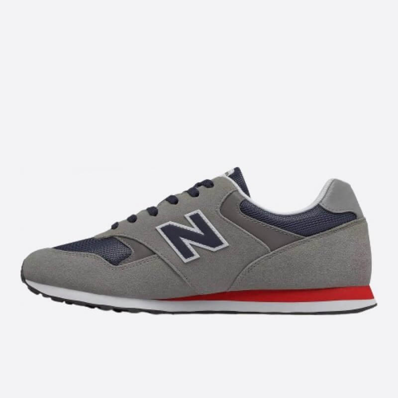 Pánské hnědé tenisky New Balance ML393SH1 levá strana