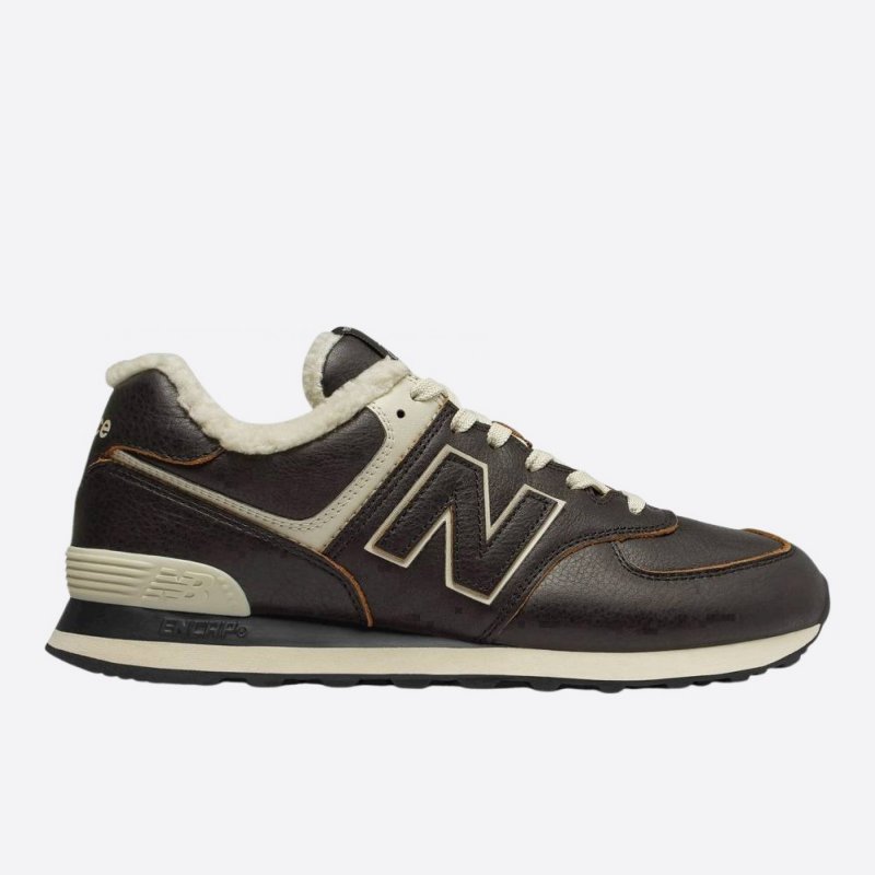 Pánske hnedé tenisky New Balance ML574WNE