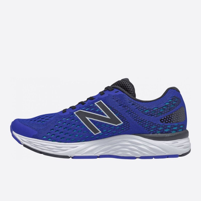 Pánské modré tenisky New Balance M680CT6 levá strana