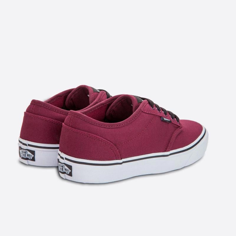 Pánské plátěné tenisky Vans Atwood Canvas Oxblood and White