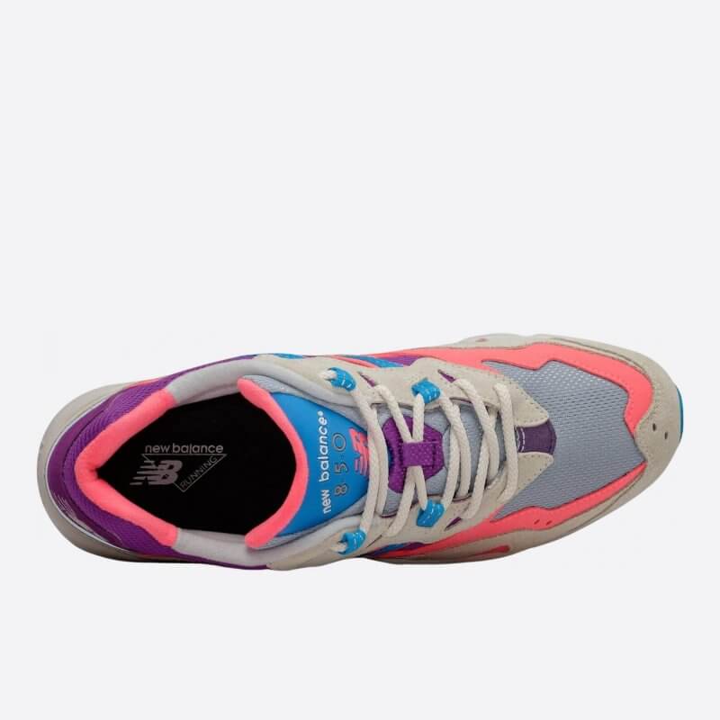 Pánské růžové tenisky New Balance ML850YSA horní strana