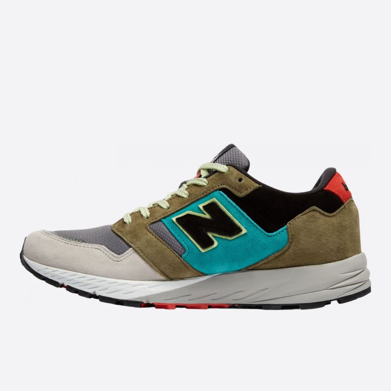 Pánské zelené tenisky New Balance MTL575ST levá strana