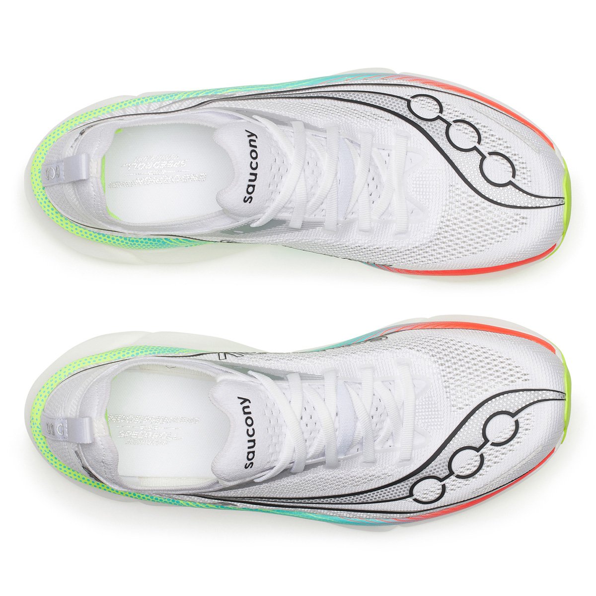 unisex obuv saucony S100981-1021 ENDORPHIN ELITE 3 white/multi