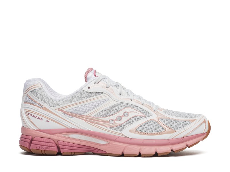 unisex obuv saucony S70936-30 GUIDE 7 white/peach